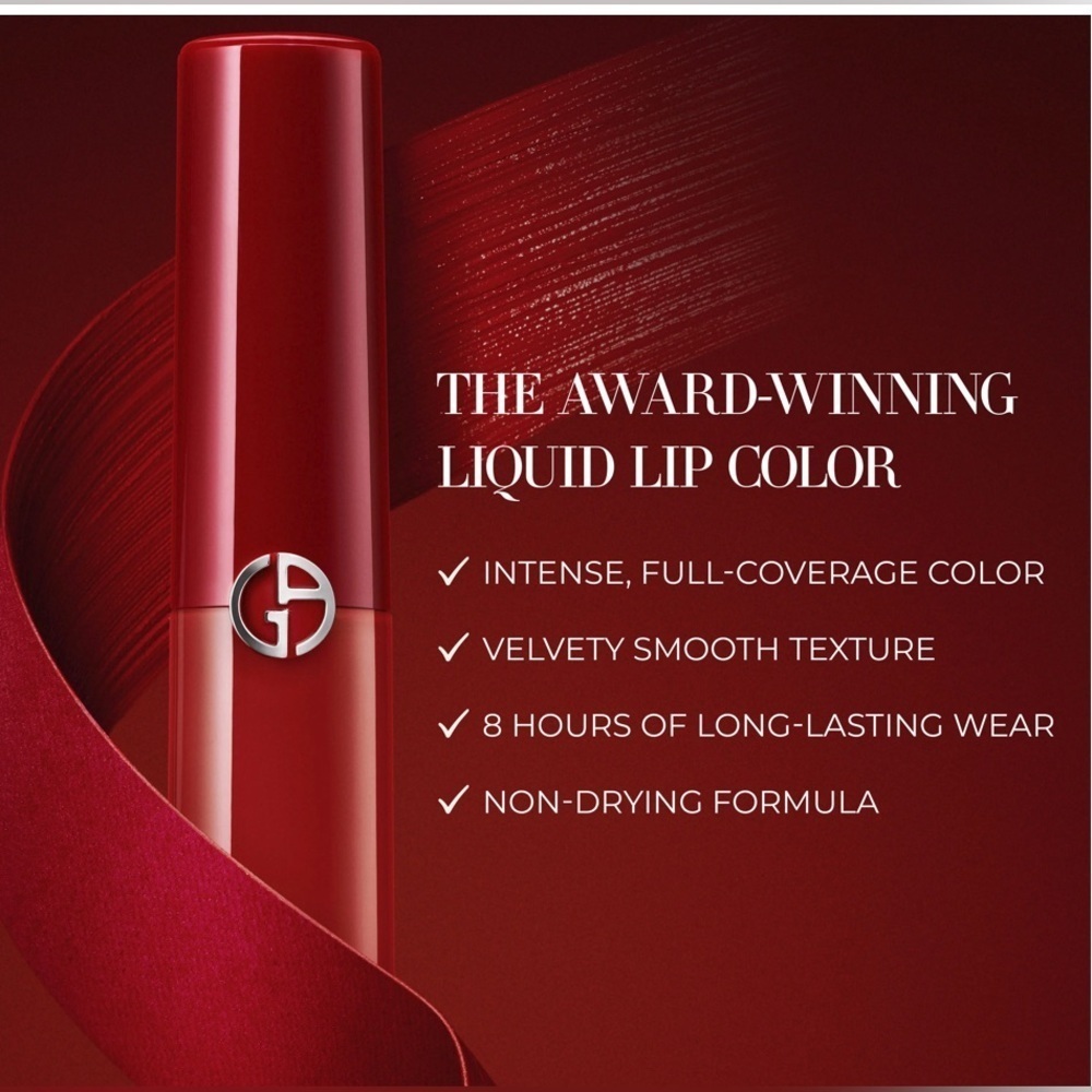 Giorgio Armani Lip Maestro Intense Velvet Color 400 - Picture 4 of 8